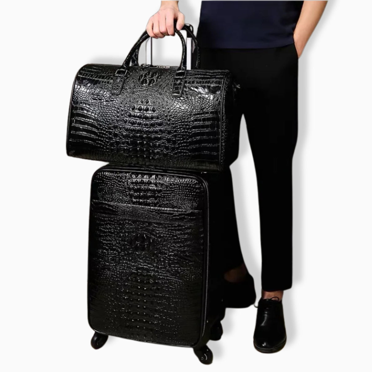 Set de Valise Cuir - Luxo