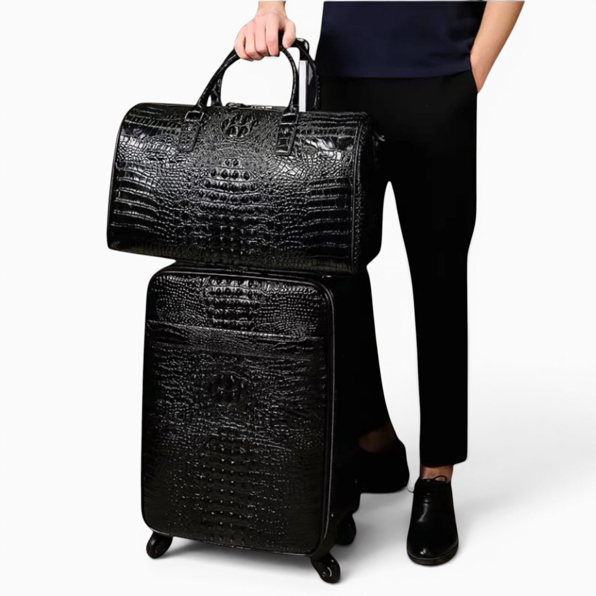 Set de Valise Cuir - Luxo