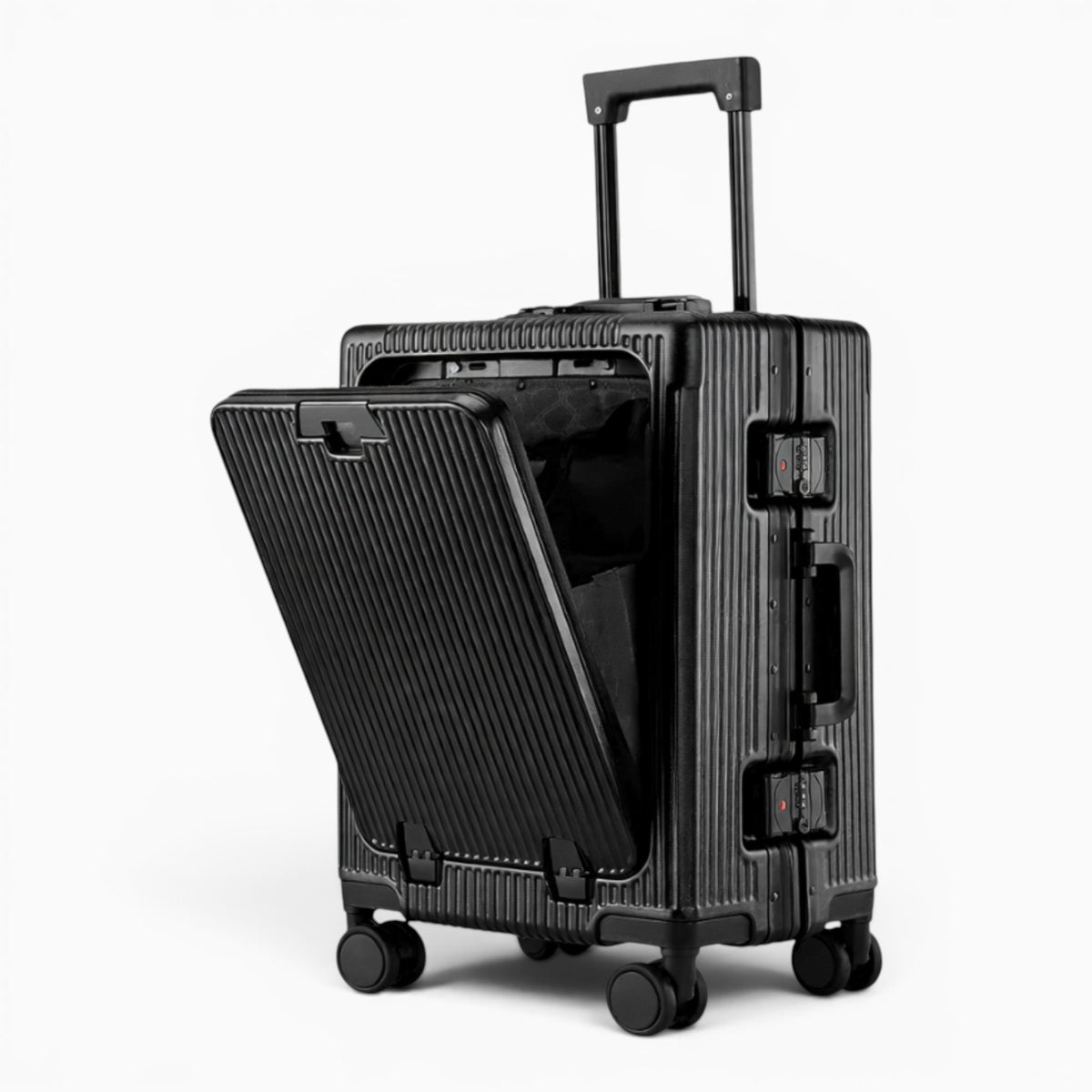 Valise Soute Rigide Style Aluminium - Belmi