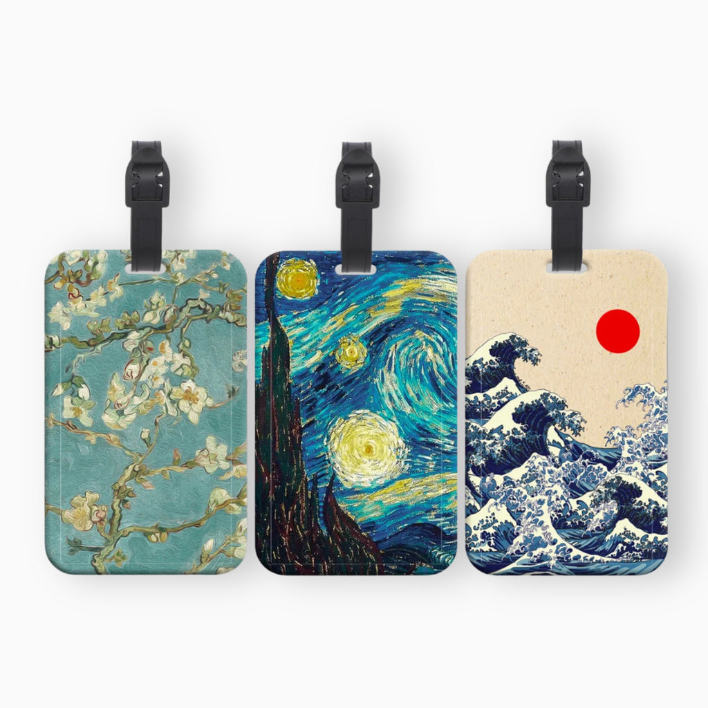 Étiquette Valise Artistique - Gogh
