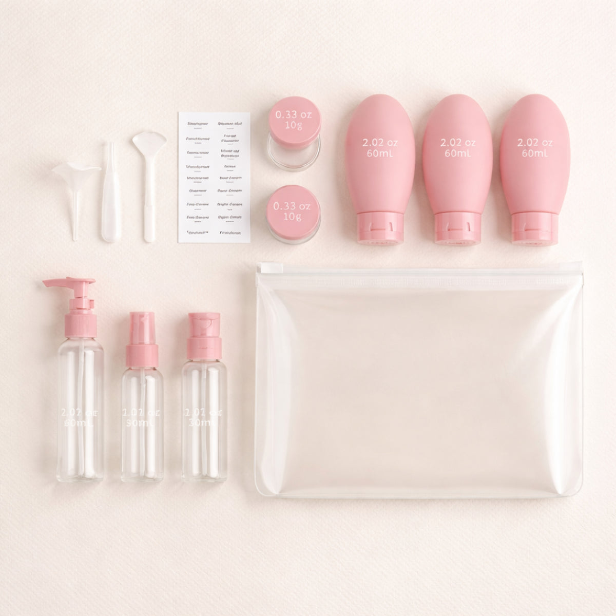 Kit Voyage Produits de Toilette - Pilano