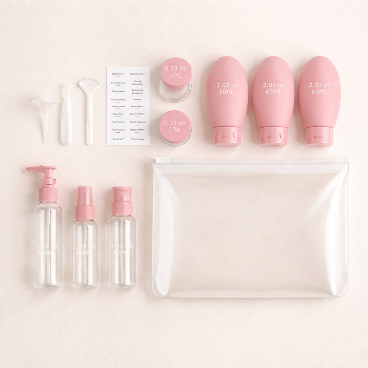 Kit Voyage Produits de Toilette - Pilano