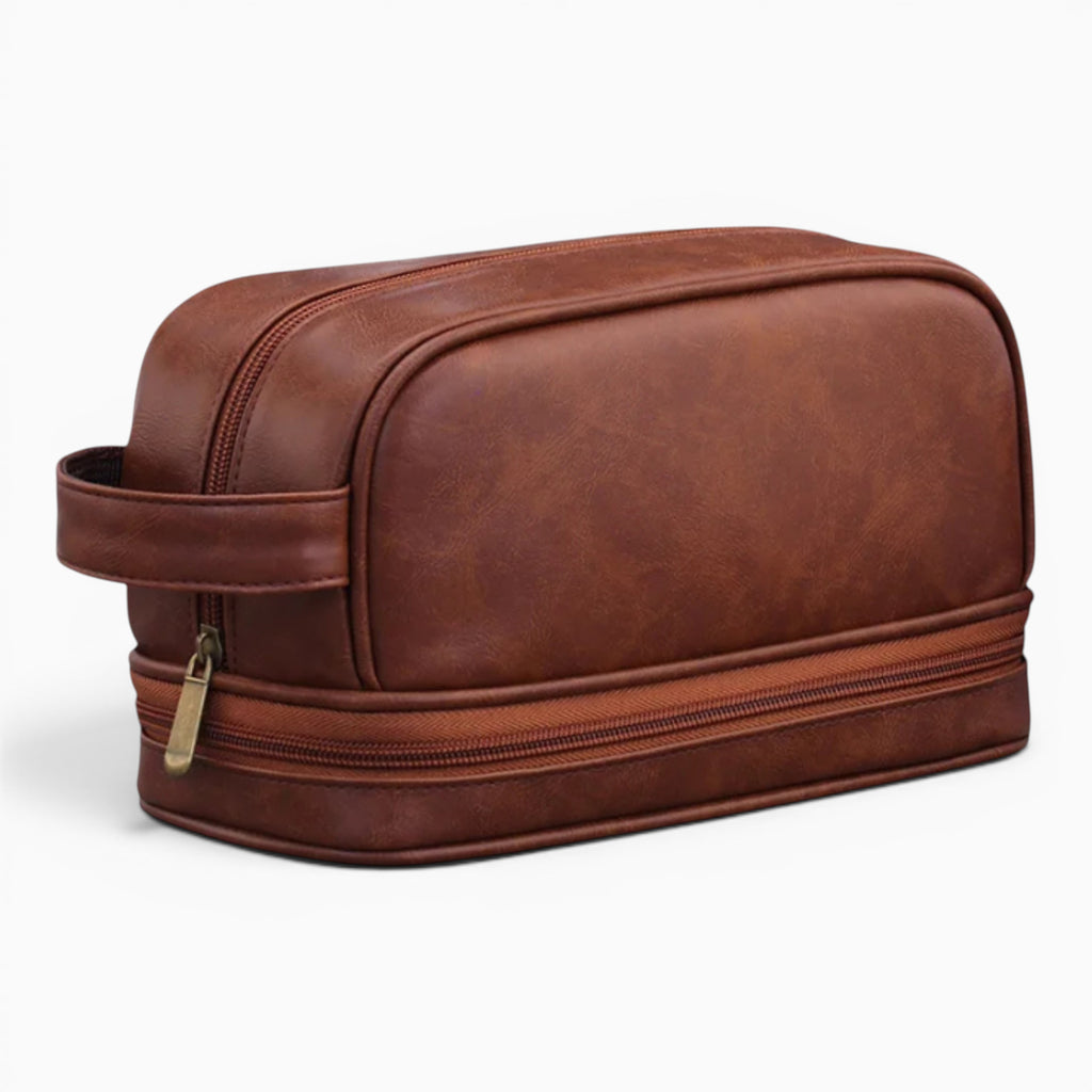 Petite Trousse de Toilette Cuir  - Lavya