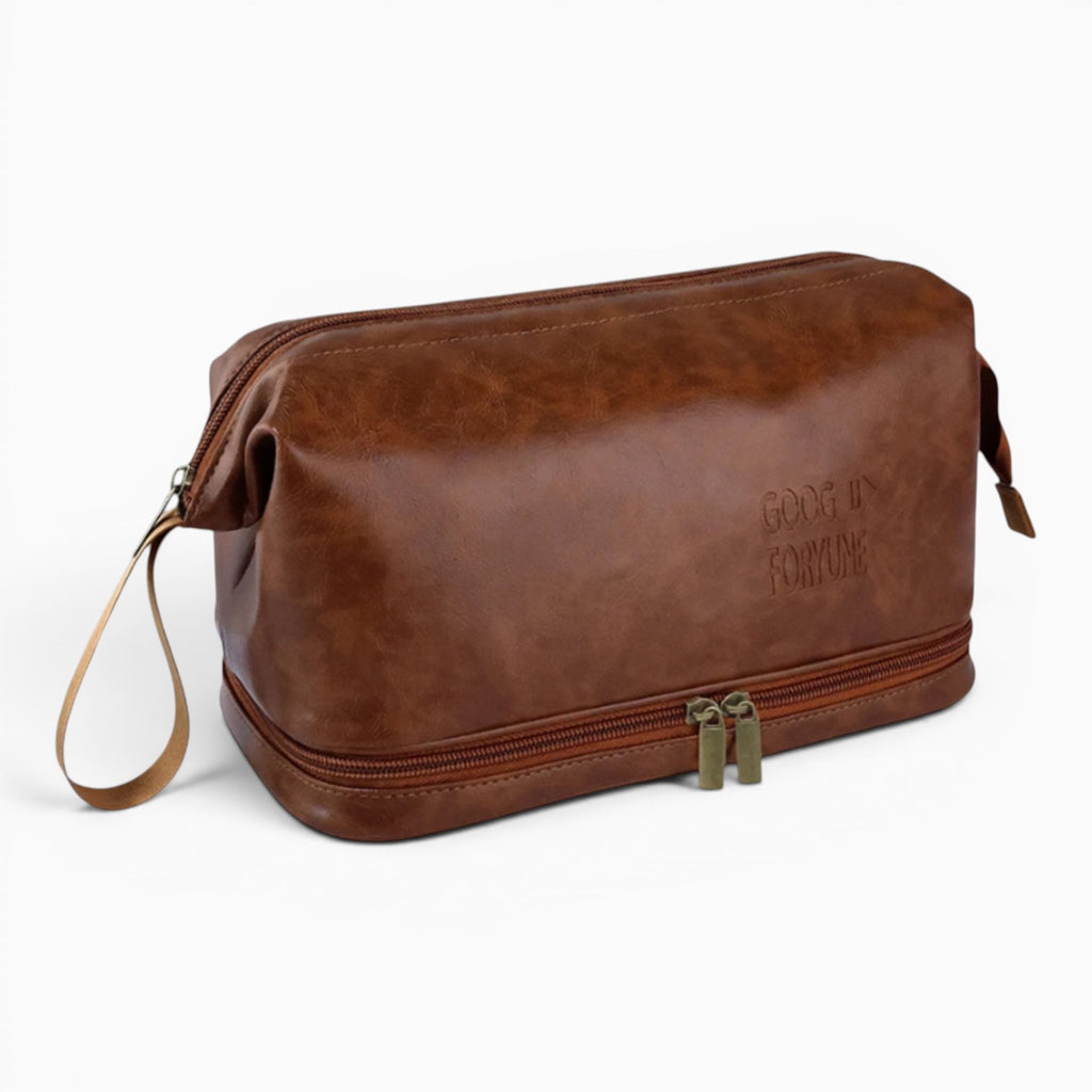 Grande Trousse de Toilette Cuir  - Kolyva
