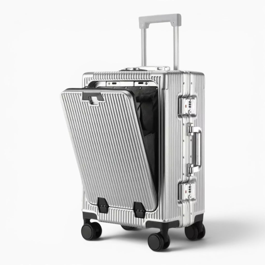 Valise Soute Rigide Style Aluminium - Belmi
