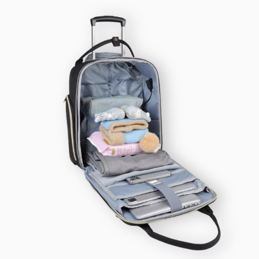 Valise Cabine Souple à Roulette - Mira