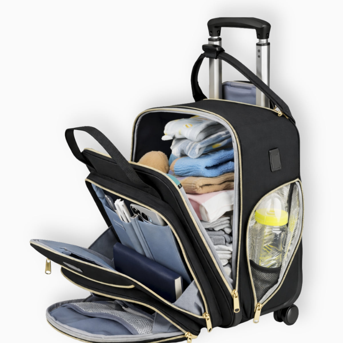 Valise Cabine Souple à Roulette - Mira