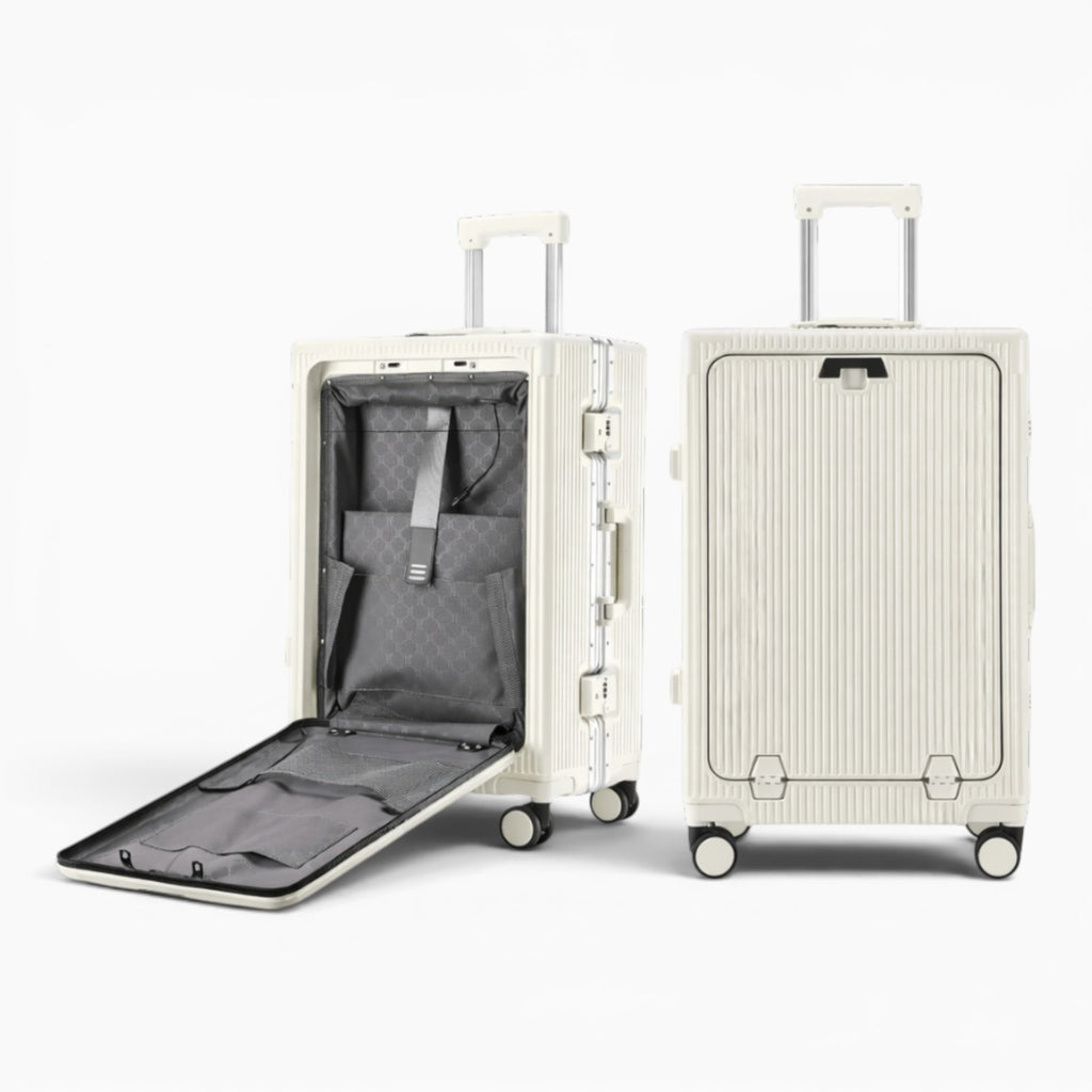 Valise Soute Rigide Style Aluminium - Belmi