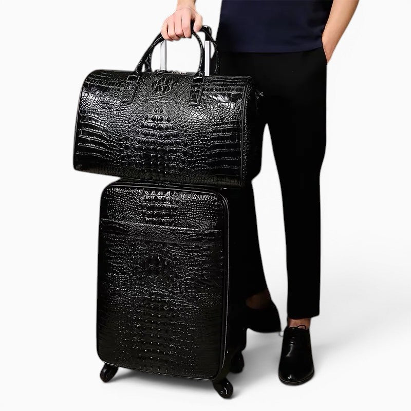 Set de Valise Cuir - Luxo