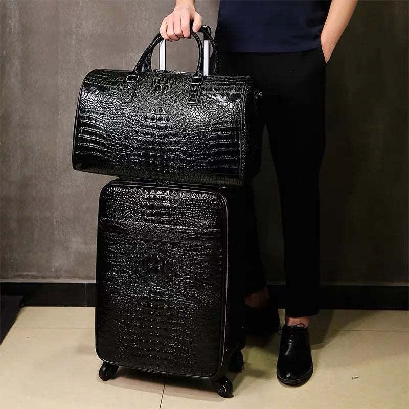 Set de Valise Cuir - Luxo