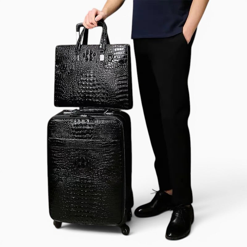 Set de Valise Cuir - Luxo