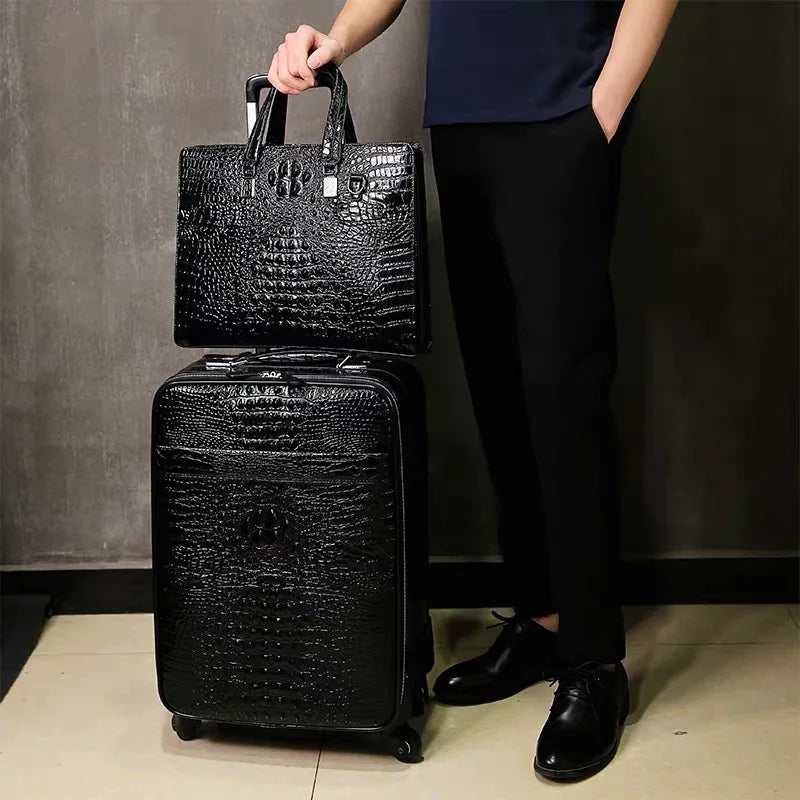 Set de Valise Cuir - Luxo