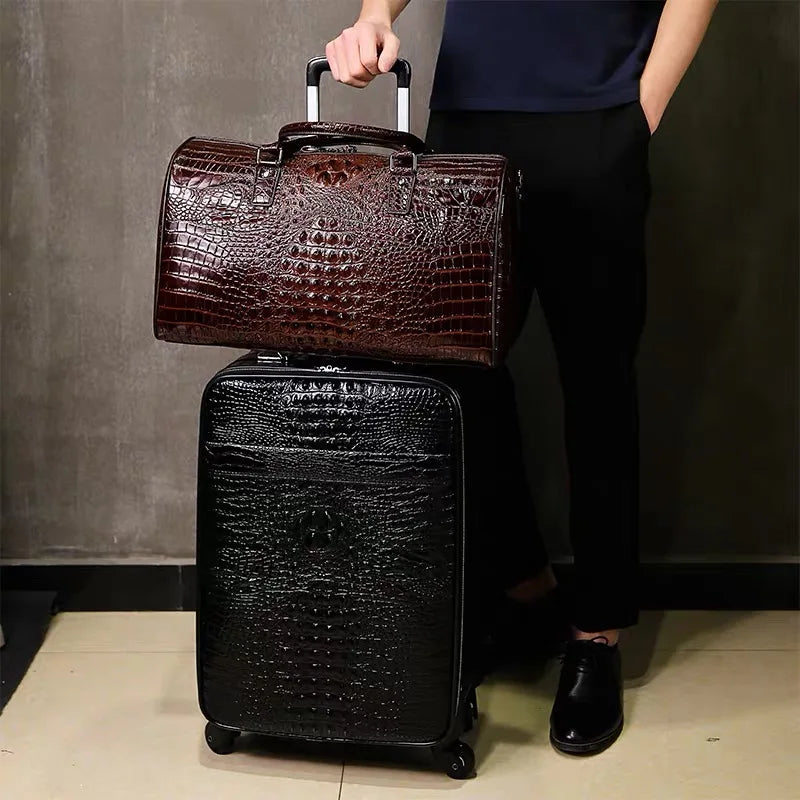 Set de Valise Cuir - Luxo