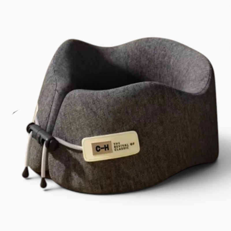 Coussin de Voyage Mémoire de Forme Pliable