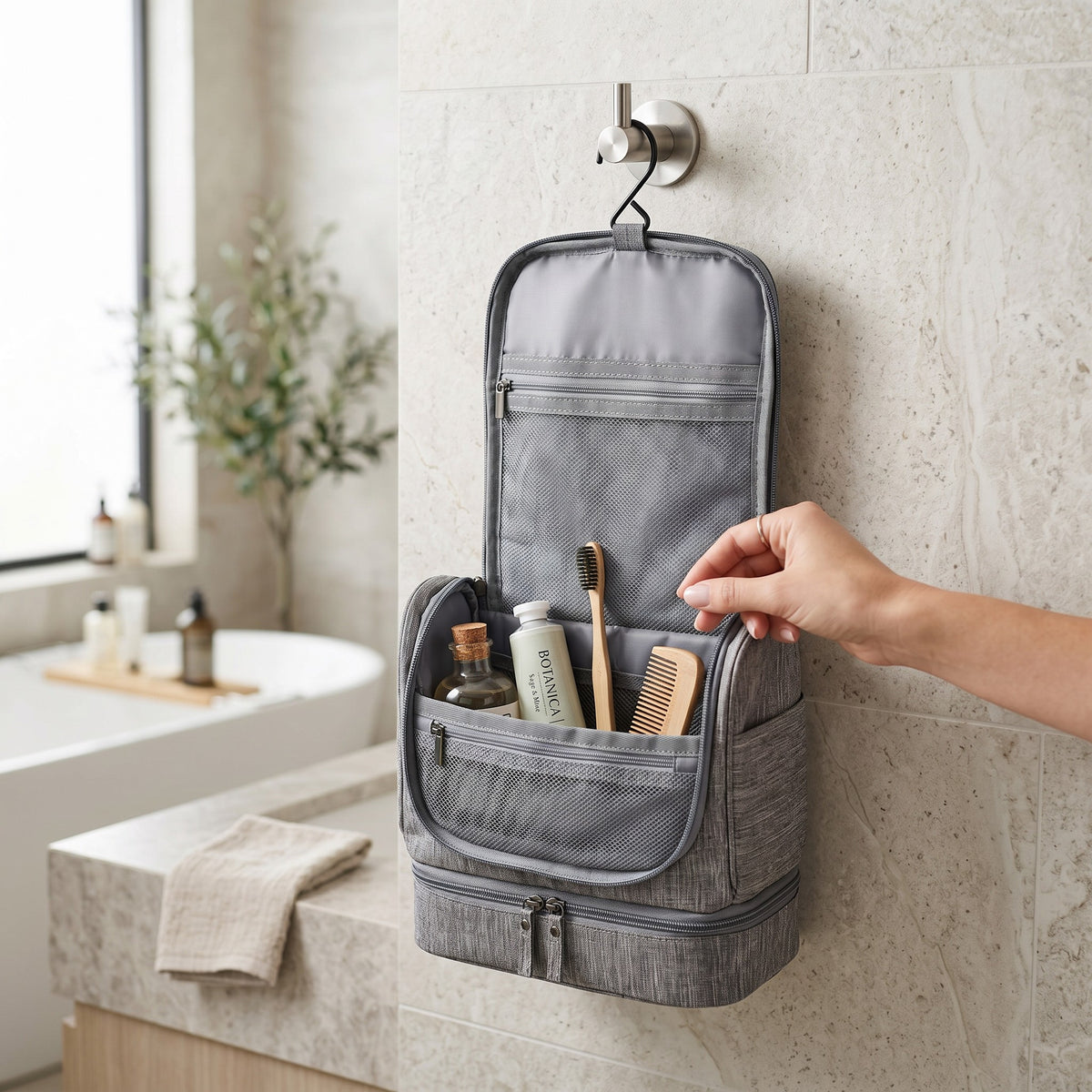 Trousse De Voyage Homme À Suspendre