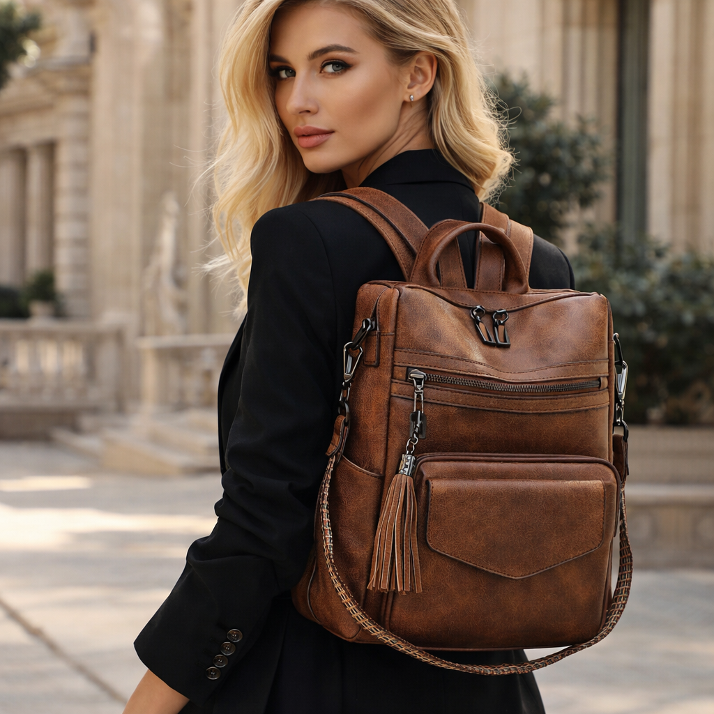 Sac à dos Cuir Femme - Leonia