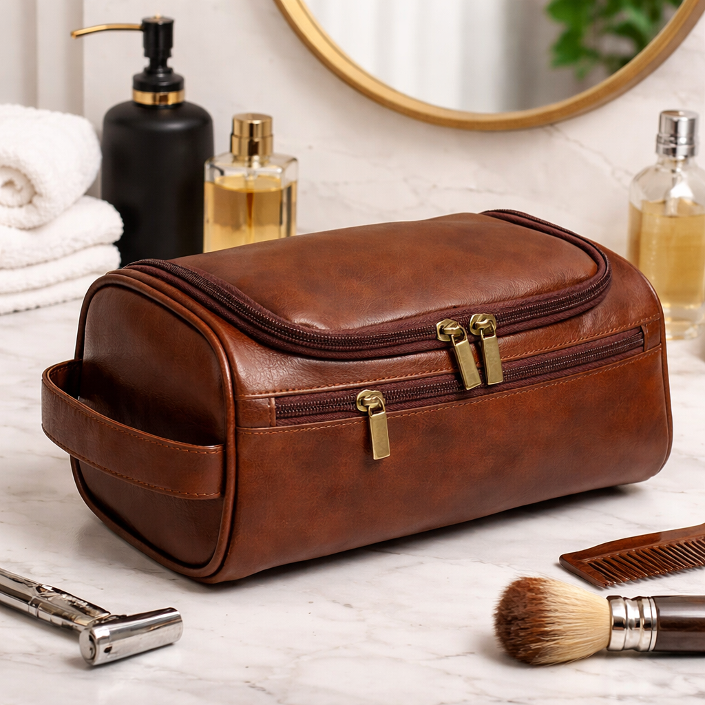 Petite Trousse de Toilette Cuir  - Jalyvo