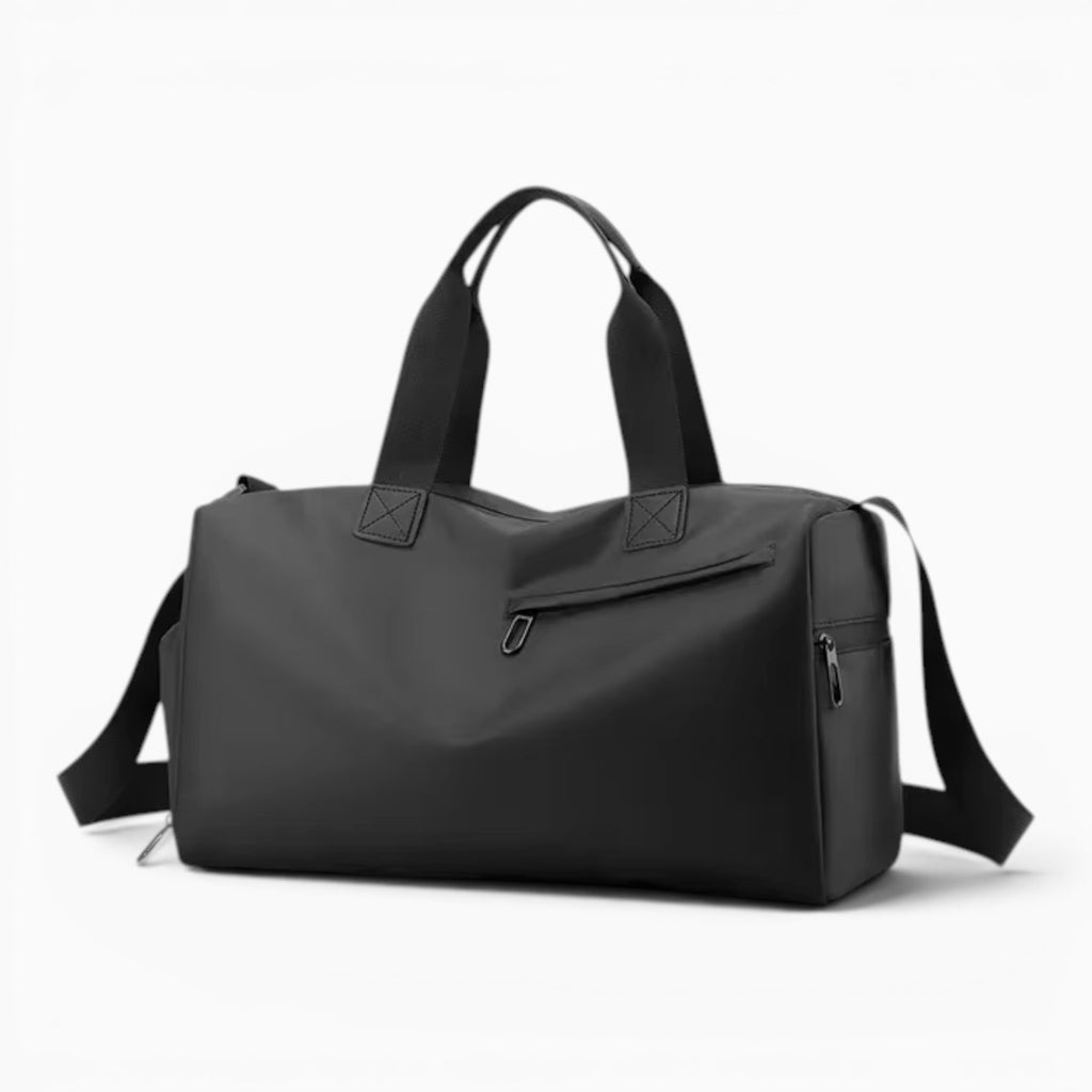 Sac de sport Le Voyage Prestige noir en polyester imperméable avec compartiment humide pour fitness et voyage