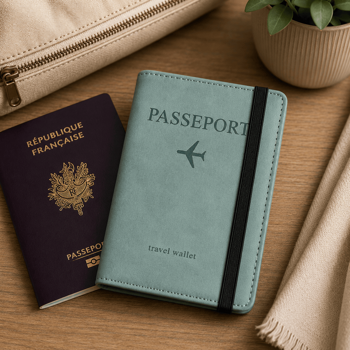VOYAGE Protège Passeport Anti RFID