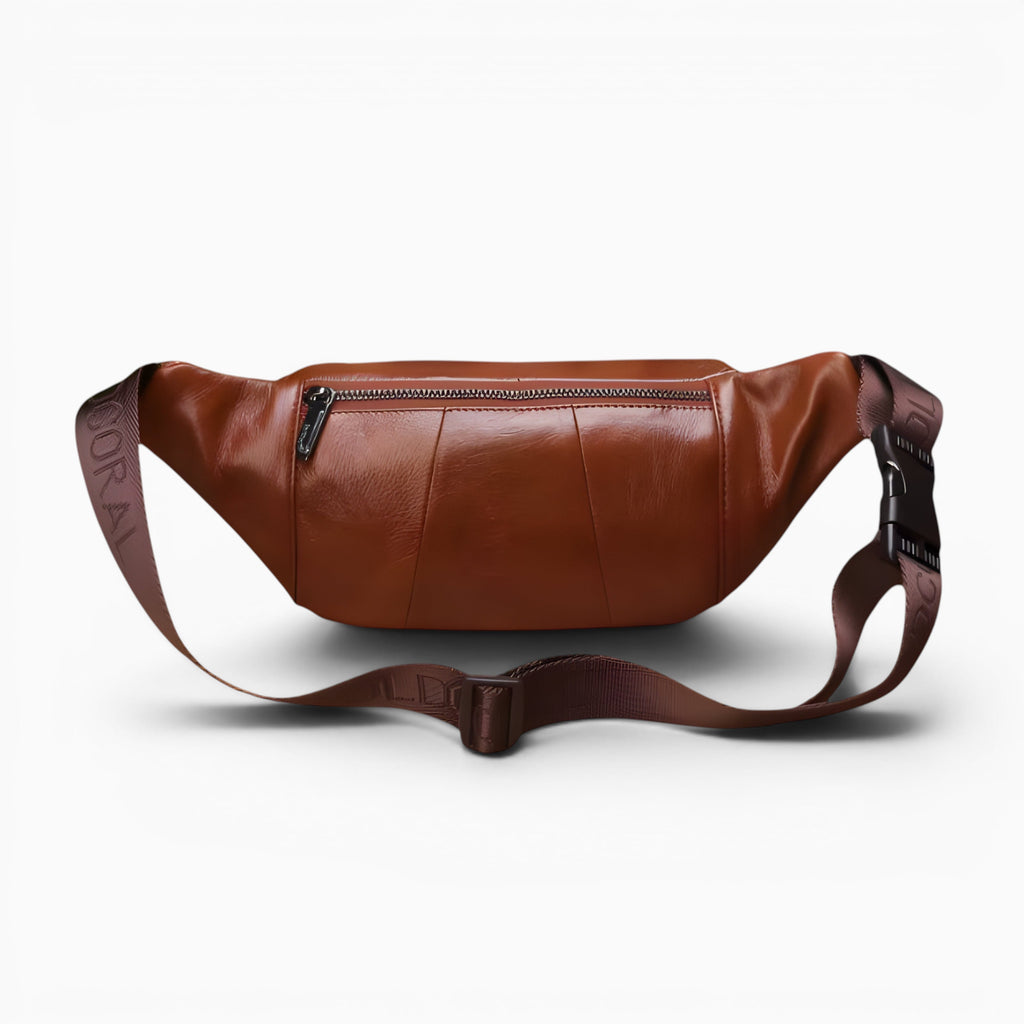 VOYAGE Sac Banane en Cuir - Sativa