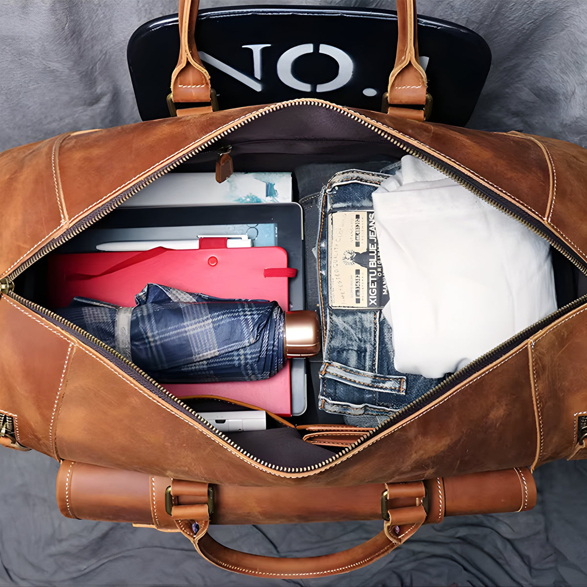 VOYAGE Sac de Voyage Cuir - Davyo