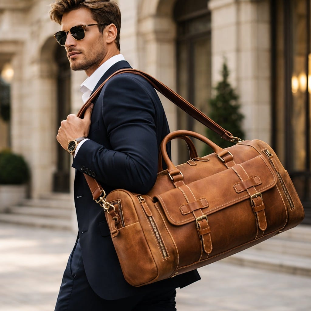 VOYAGE Sac de Voyage Cuir - Davyo
