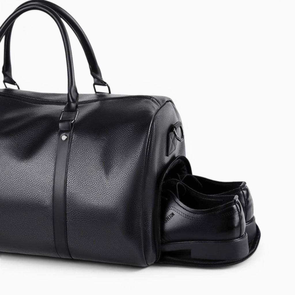 VOYAGE Sac de voyage simili cuir bandoulière vintage