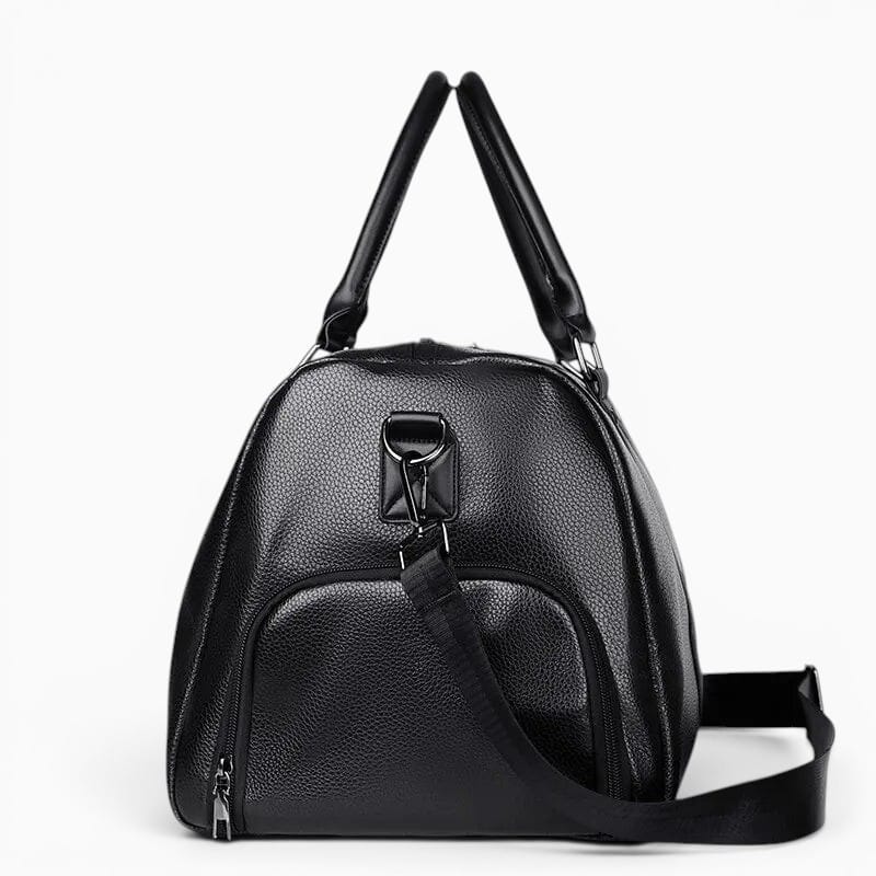 VOYAGE Sac de voyage simili cuir bandoulière vintage