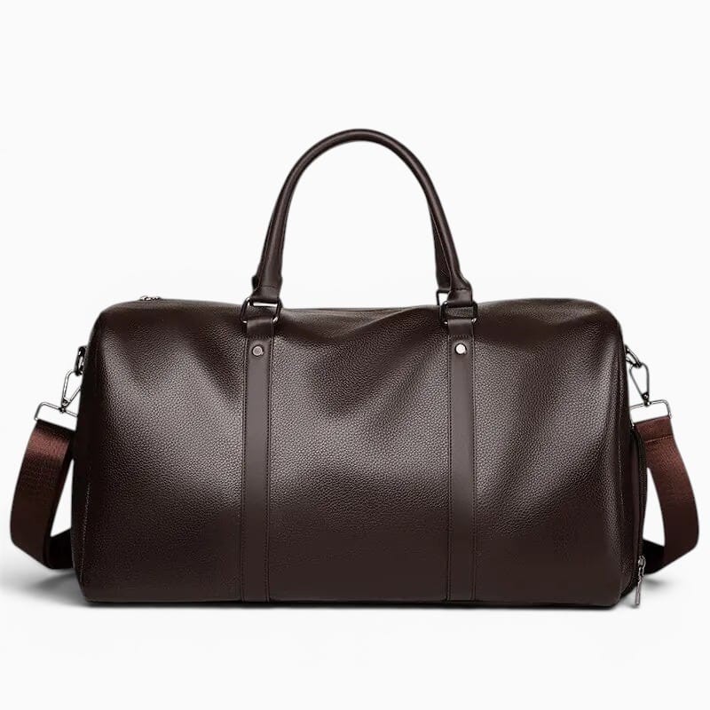 VOYAGE Sac de voyage simili cuir bandoulière vintage