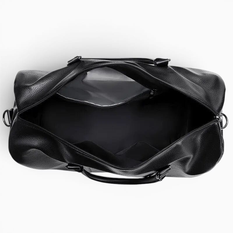 VOYAGE Sac de voyage simili cuir bandoulière vintage