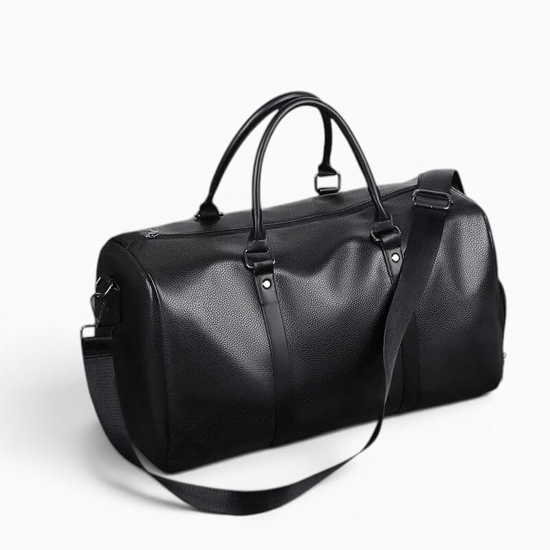VOYAGE Sac de voyage simili cuir bandoulière vintage