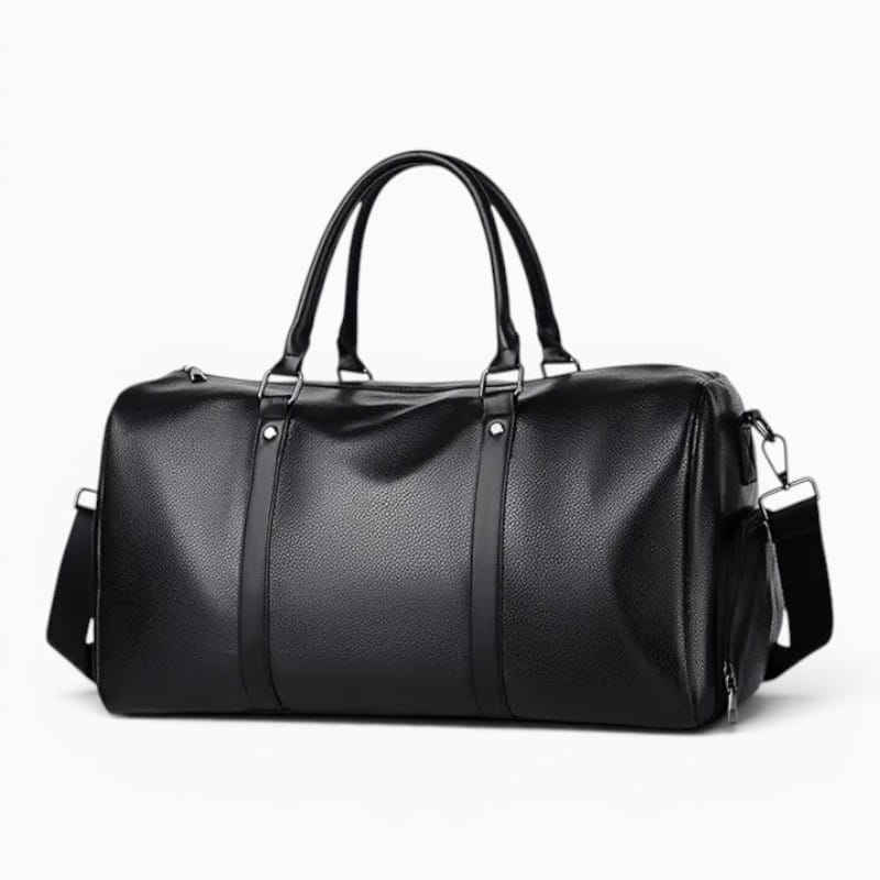 VOYAGE Sac de voyage simili cuir bandoulière vintage
