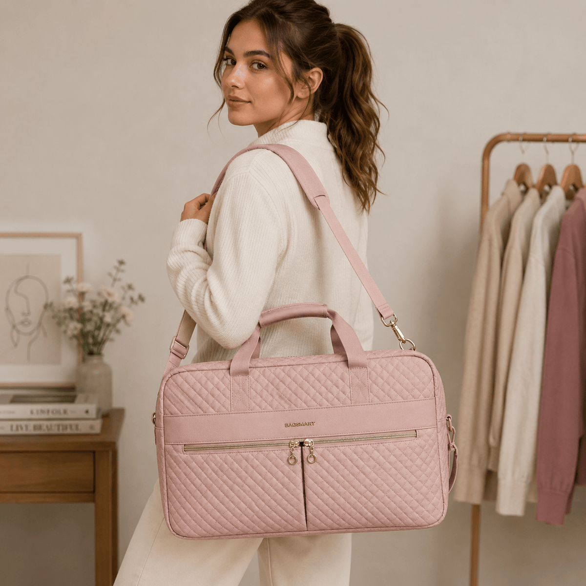 VOYAGE Sac Ordinateur pour Femme Chic