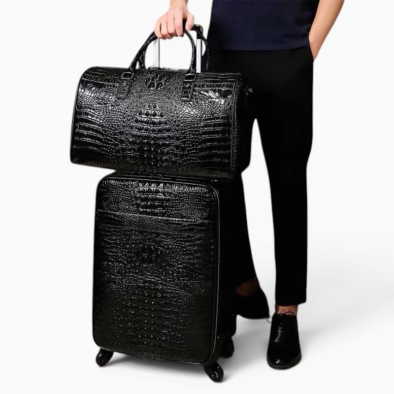 VOYAGE Set de Valise Cuir - Luxo